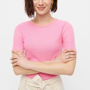 J. Crew Short-sleeve Waffle T-shirt